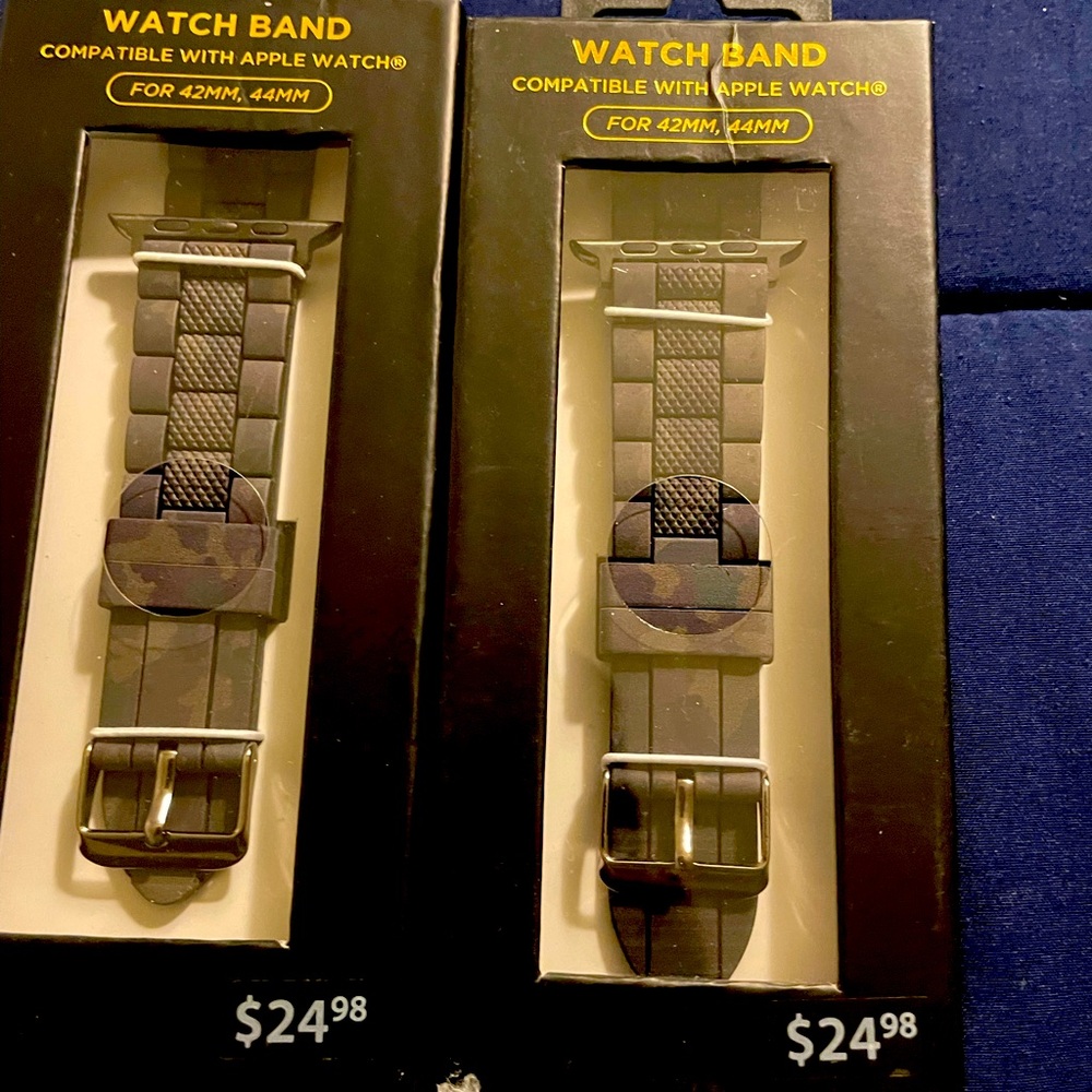 Brave new silicon Apple Watch bands